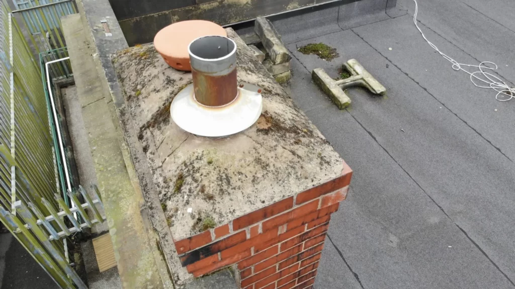 Commercial Chimney Surveys Using Drones