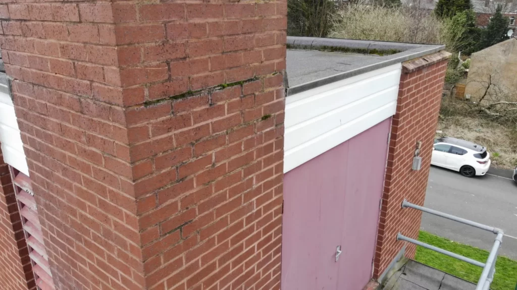 Damaged Brick Wall Inspection