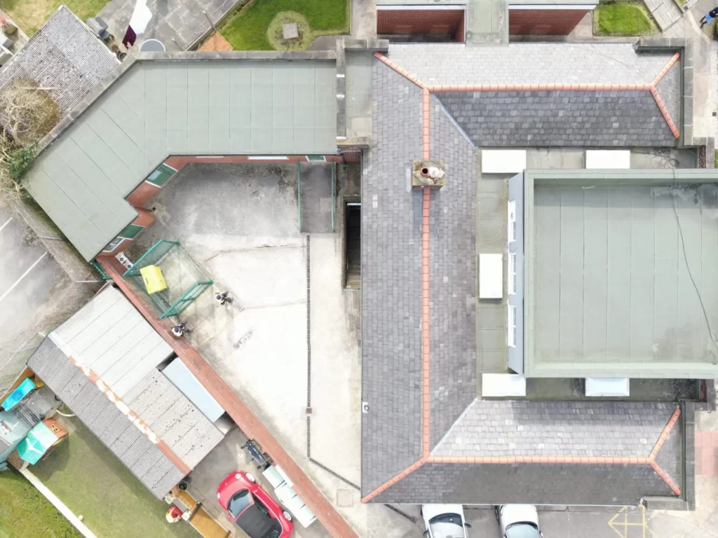 Commercial Site - Drone Aerial Overview