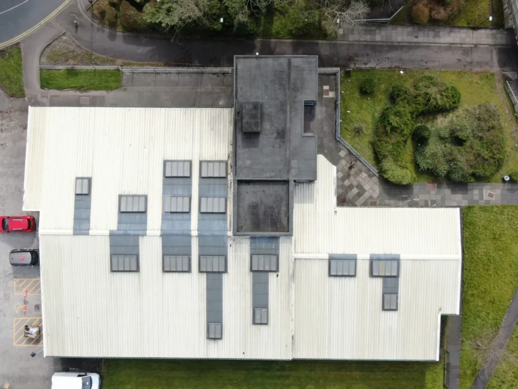 Commercial Building Surveys Using Drones