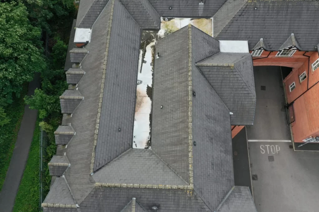 Domestic Property Inspection Aerial Overview