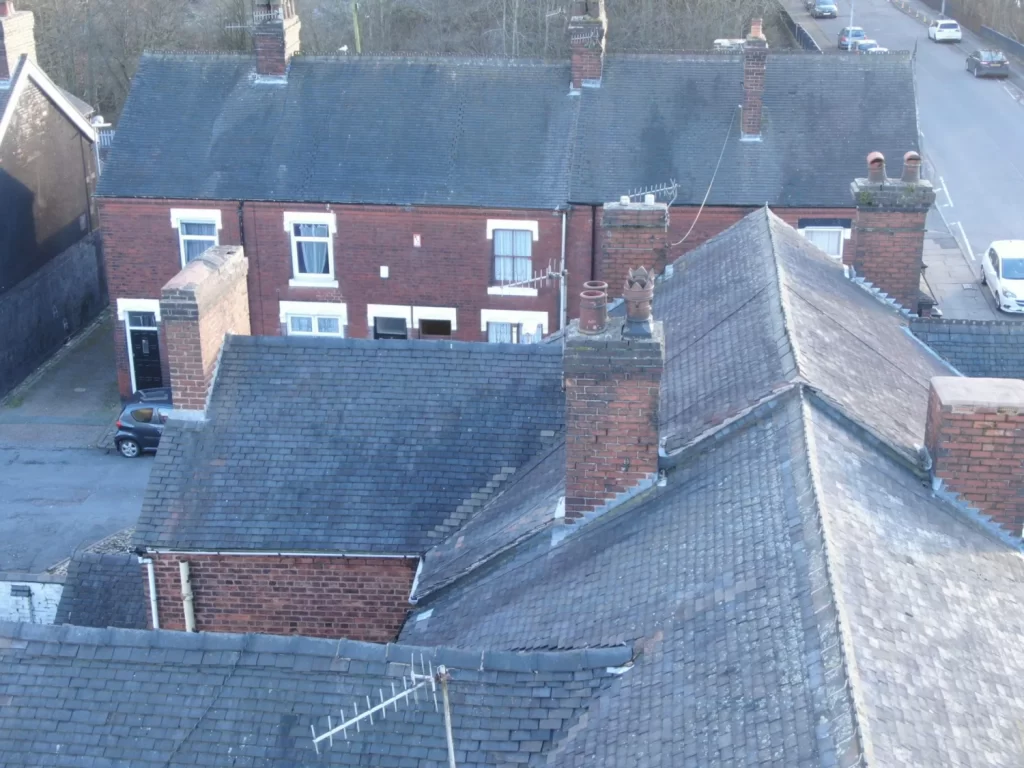 Professional Domestic Roof Survey With Drone