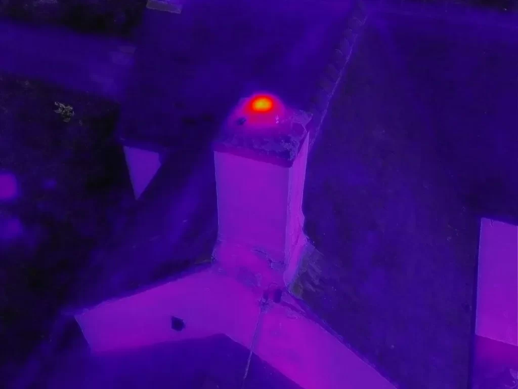 Broken Chimney Flue