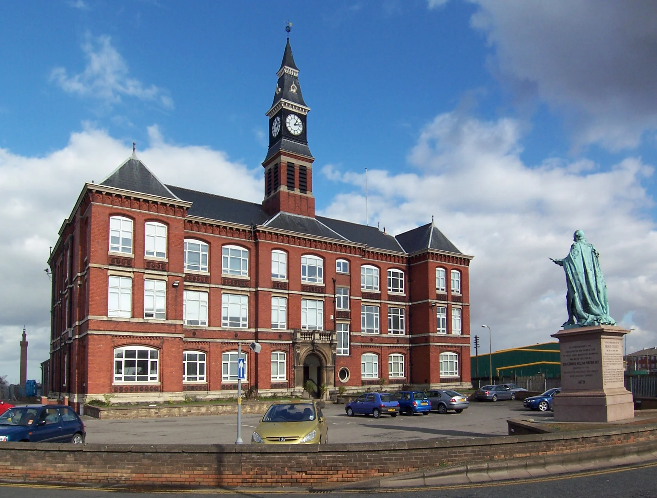 Drone flight in Grimsby
