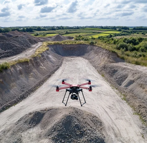 Stockpile Measurement Using Drone