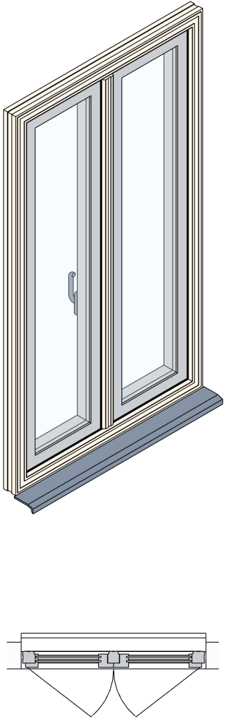 LOD 400 Windows Measured Survey visual representation